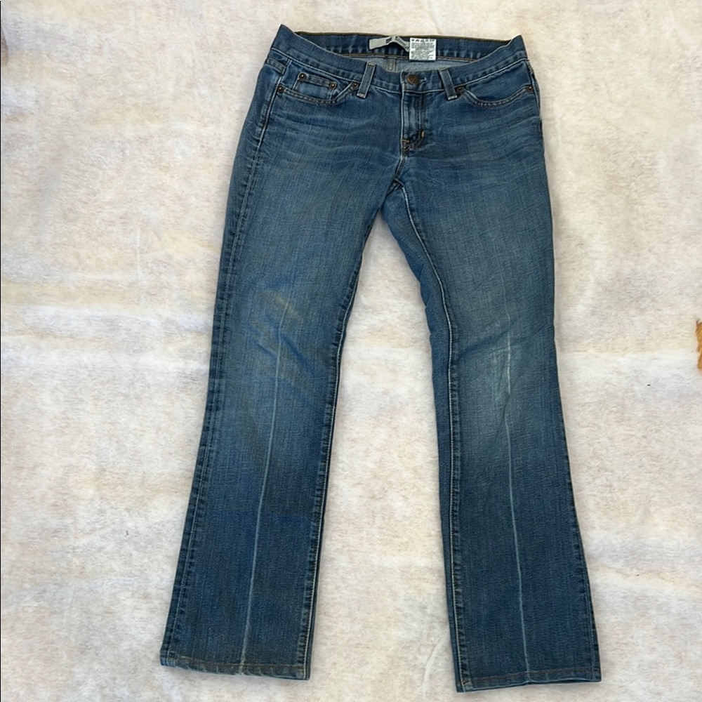 GAP Blue Boot Cut Jeans with Subtle Flare